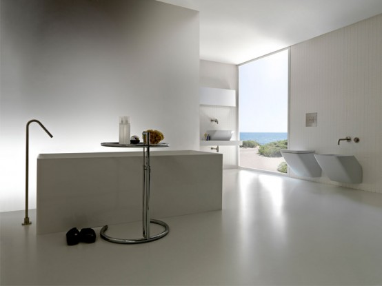 Minimalist Square Bathtub By Colacril