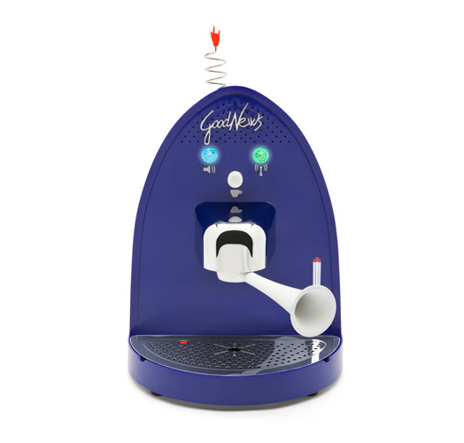 Modern Bright Coffee Machines With Integrated Radio Good News