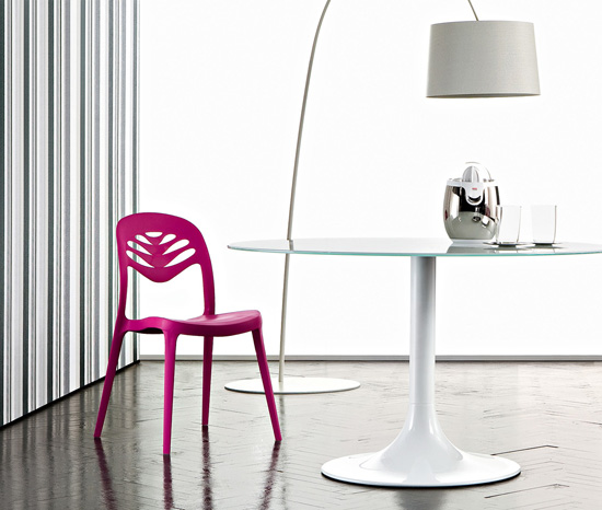 Modern Bright Kitchen Chairs From Domitalia