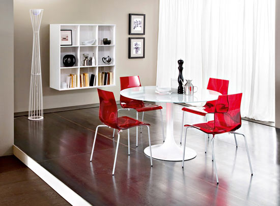 Bright coloured kitchen 2025 chairs