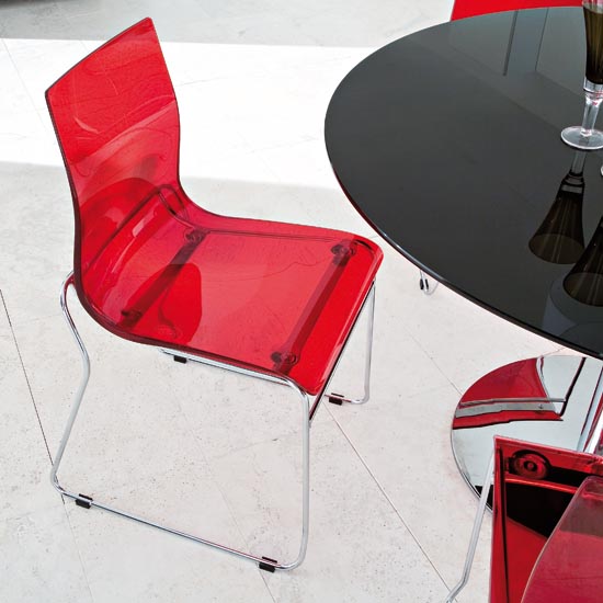 Modern Bright Kitchen Chairs From Domitalia