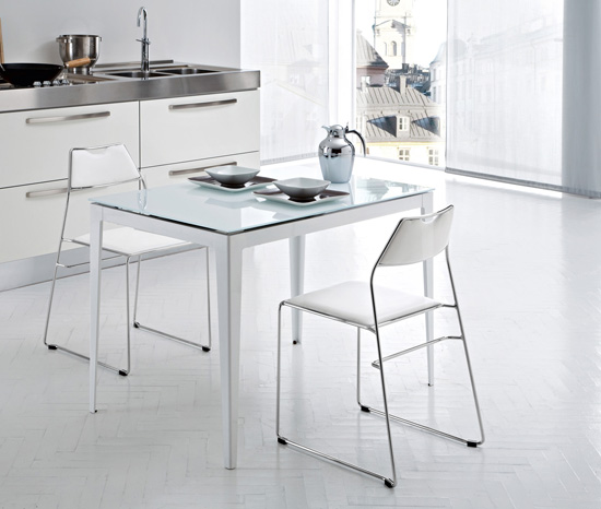 Modern Bright Kitchen Chairs From Domitalia