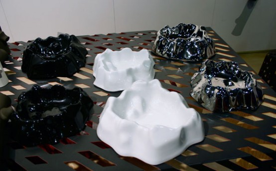 Modern Dog Bowls Wild By Gaia & Gino