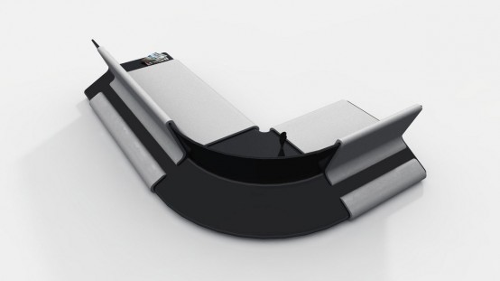 Modern Modular Sofa Slim By Stephane Perruchon