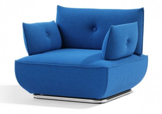 Modern Modular Sofa And Armchair With Flexible Design From Blå Station