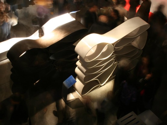 Modern And Creative Wall Panel And Seating System Neverending Evolution By Andreoli