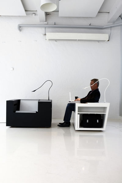 Modern And Ergonomic Workstation Four Works By Four Design