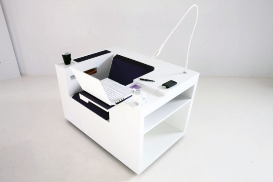 Modern And Ergonomic Workstation Four Works By Four Design