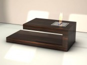 Modern Coffee Table With Built In Fireplace Fire Coffee Table  By Axel Schaefer