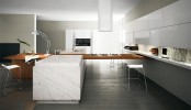 Modern Kitchen With Luxury Wooden Finish Yara Vip By Cesar