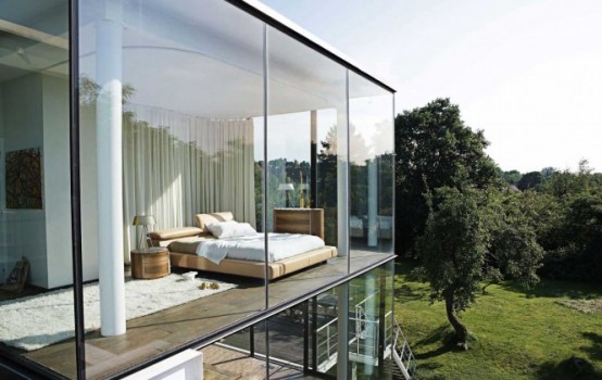 Modern Transparent Bedroom