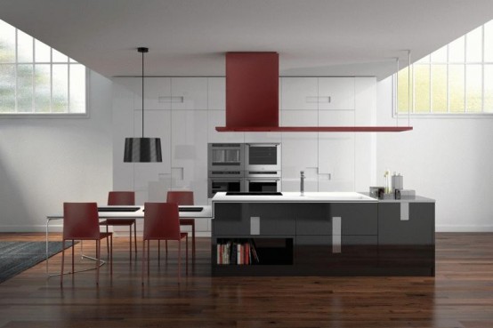 New Modern Kitchen Design – Carré by Ernestomeda