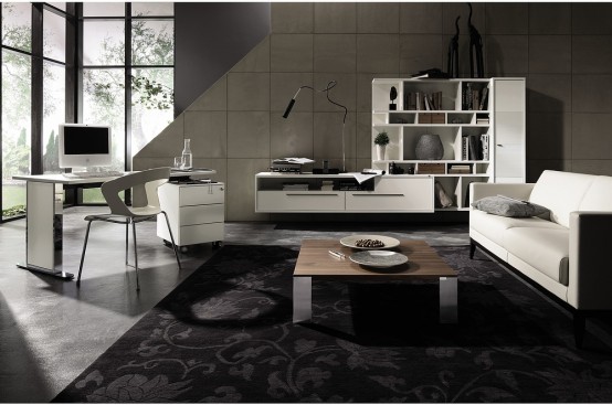 New Modern Living Room Furniture - Mento by Hülsta - DigsDigs