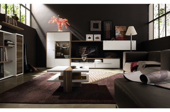 New Modern Living Room Furniture - Mento by Hülsta - DigsDigs