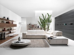 New Modern High Tech Sofa   Surround From Natuzzi