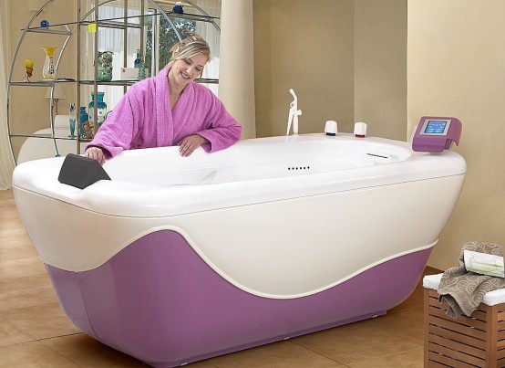 Nice Hydromassage Bathtub – L’Alizee by Stas Doyer