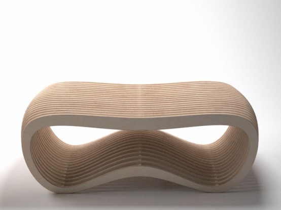 Nurbs Coffee Table In Oak