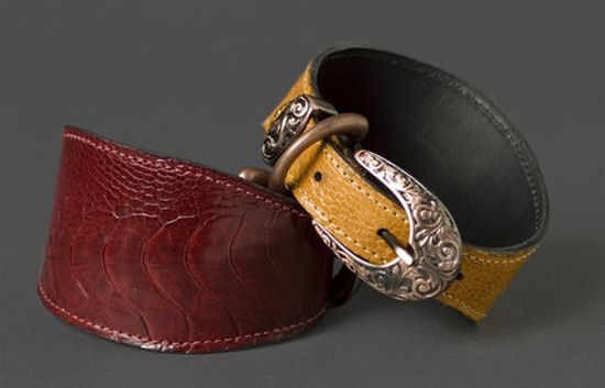 Stylish Leather Dog Collars And Leashes By Northen Moods