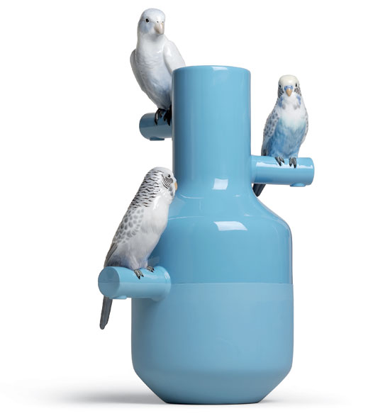 Very Nice Decorations For Modern Interior Design The Parrots Party By Lladro