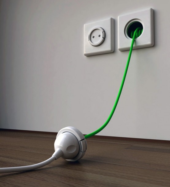 Very Practical Wall Socket Rambler Socket By Meysam Movahedi