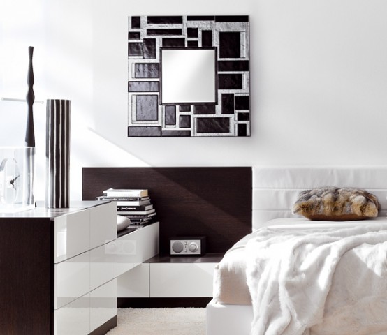 Wall Mirrors With Beautiful Finishes Art Deco by Stocco