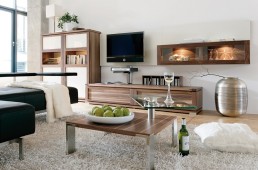 Wood Coffee Table With Swing Out Top CT 100 By Huelsta