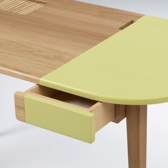 Adjustable Latitude Furniture With Pastel Compartments