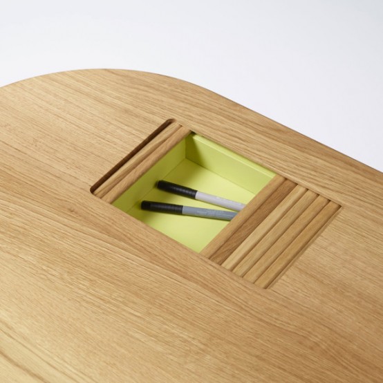 Adjustable Latitude Furniture With Pastel Compartments