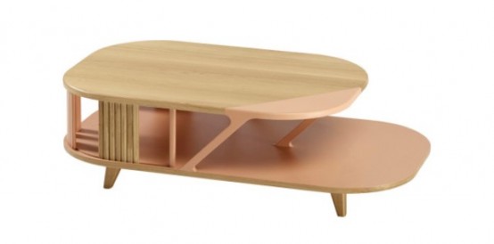 Adjustable Latitude Furniture With Pastel Compartments