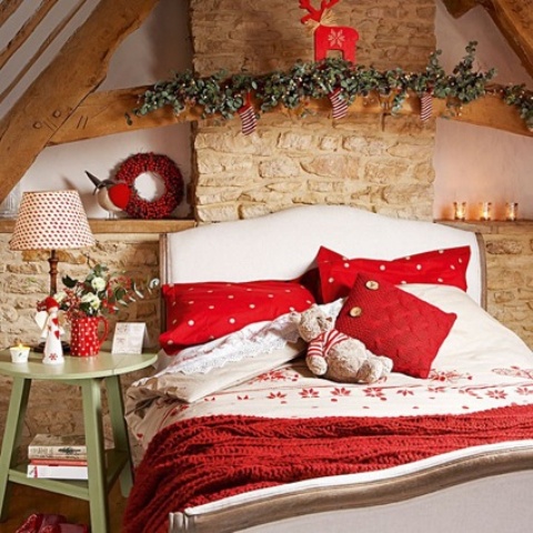 50 Adorable Christmas Bedroom Decor Ideas Digsdigs