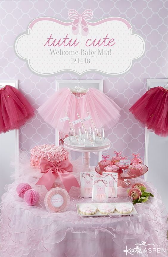 38 Adorable Girl Baby Shower Decor Ideas You'll Like - DigsDigs