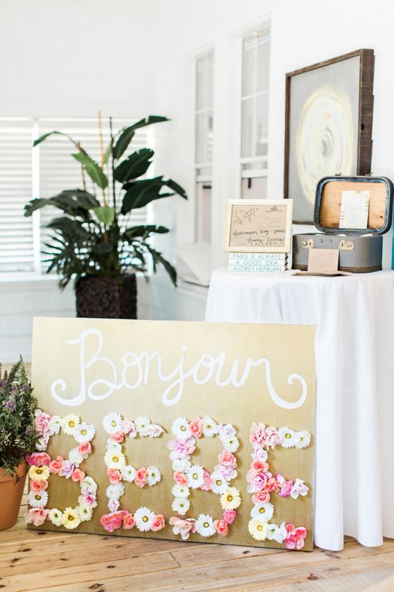 Picture Of adorable girl baby shower decor ideas youll like  24