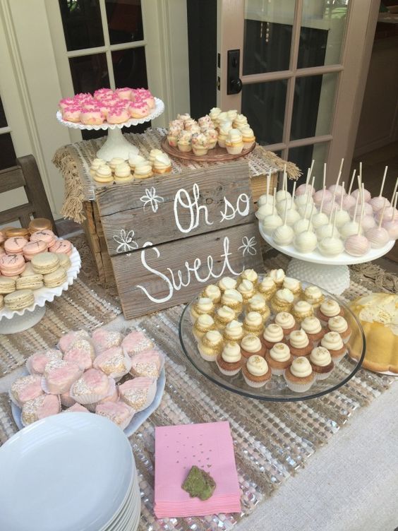 Picture Of adorable girl baby shower decor ideas youll like  31