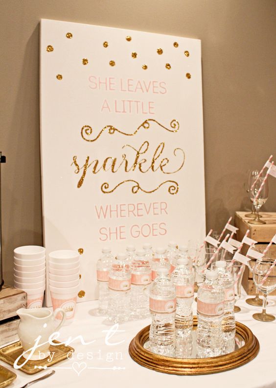 Picture Of adorable girl baby shower decor ideas youll like  4