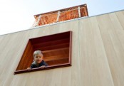 Adorable Modern Kids Treehouse With Two Levels