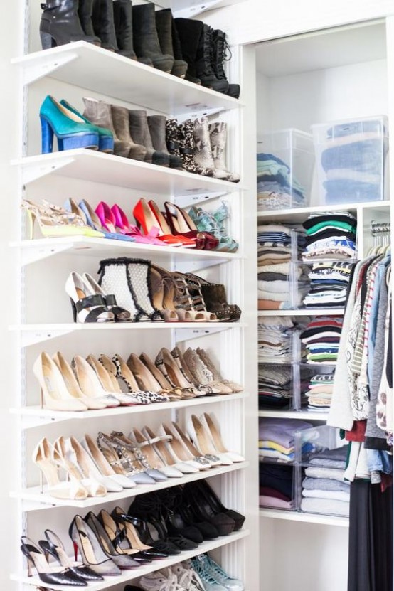 41 Adorably Practical Ideas To Organize Shoes In Your Home DigsDigs