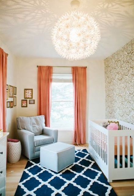 Affectionate Peach Accents In Home Decor