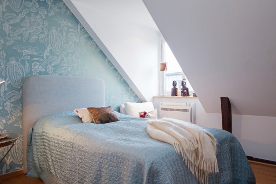 Airy And Eclectic Stockholm Attic Apartment