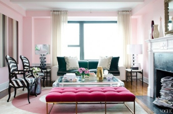 Airy And Elegant Feminine Living Rooms