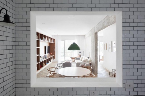 Airy Brazil Apartment In Mid Century Style