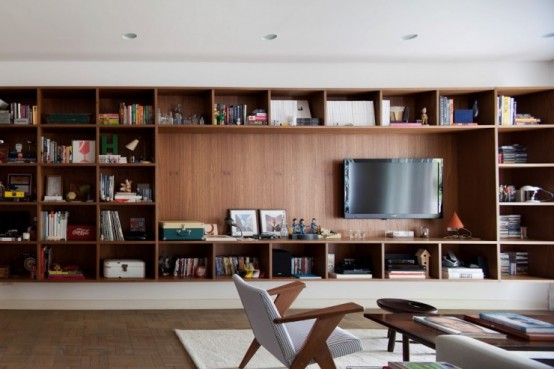 Airy Brazil Apartment In Mid Century Style