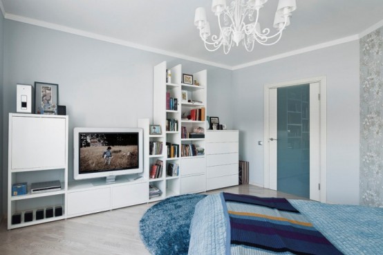 Airy Modern Apartment In Light Shades
