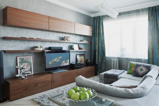 Airy Modern Apartment In Light Shades