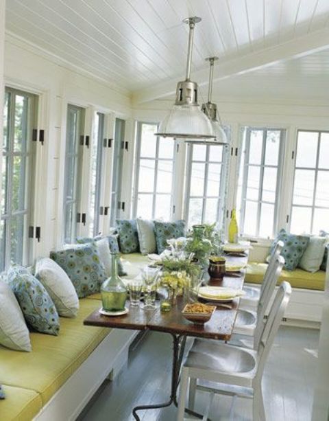 28 Airy Scandinavian Sunroom Designs - DigsDigs