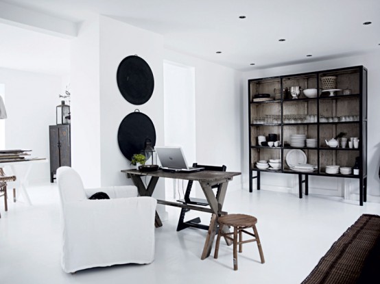 All White Home Interior Design