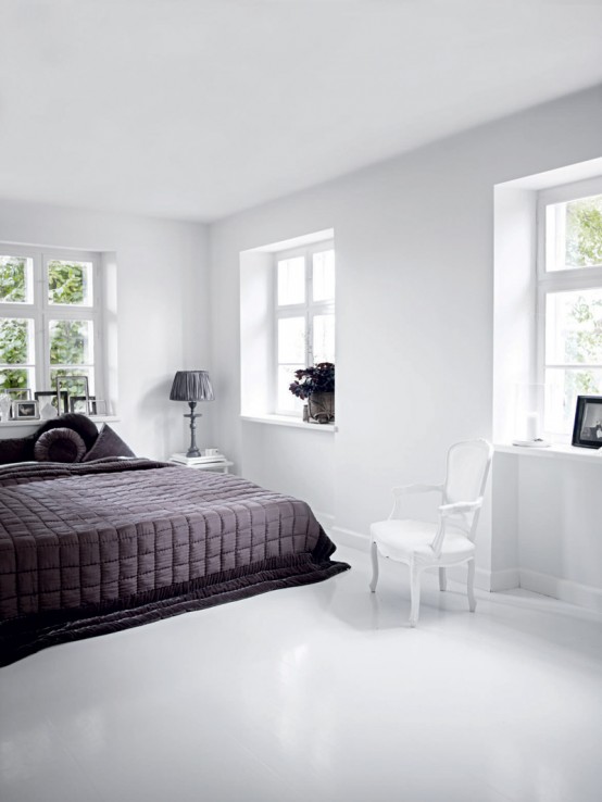 All White Home Interior Design