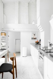 All White Mid Century Modern Home With A Scandi Feel