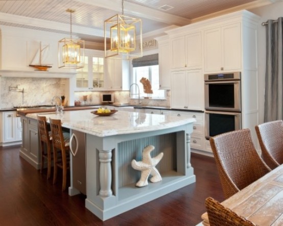 32 amazing beach-inspired kitchen designs - digsdigs