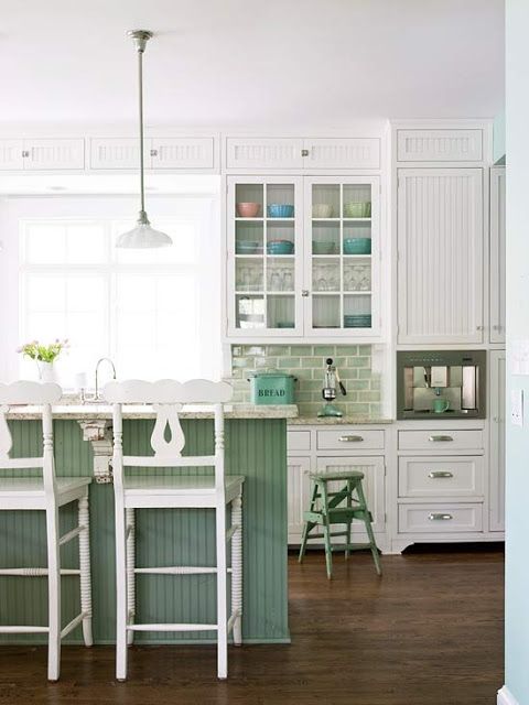 32 Amazing Beach-Inspired Kitchen Designs - DigsDigs