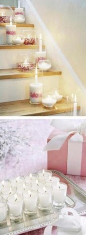 Amazing Christmas Candles And Decorations With Them